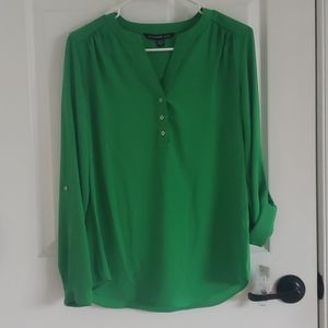 NWT Zac & Rachel Tuni Popover Blouse